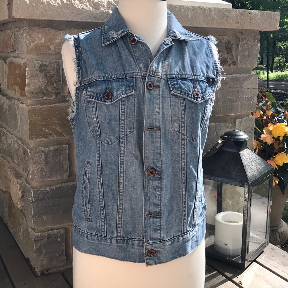 Lucky “The Tomboy Trucker” jean vest.